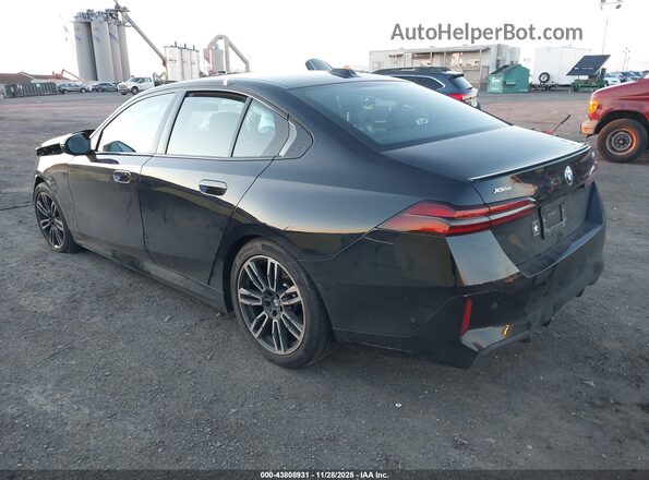 WBA53FJ0XRCT06288 2024 BMW 5 SERIES Black Հետևի ձախ