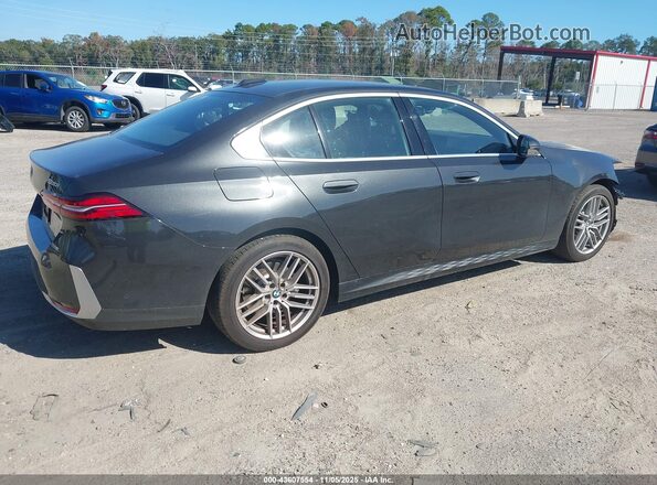 WBA53FJ0XSCT87802 2025 BMW 5 SERIES Black Tył prawy