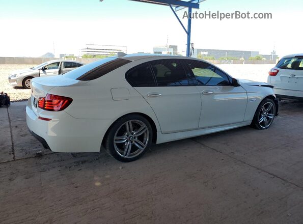 WBA5B1C5XGG134493 2016 BMW 5 SERIES White Trasero derecho