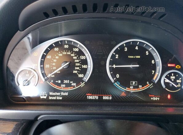 WBA5B1C5XGG134493 2016 BMW 5 SERIES White Vista del cuadro de instrumentos