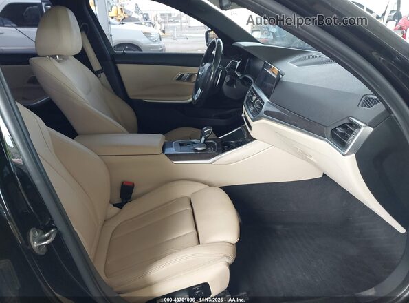 WBA5R1C00LFH38833 2020 BMW 3 SERIES Black Front interior view