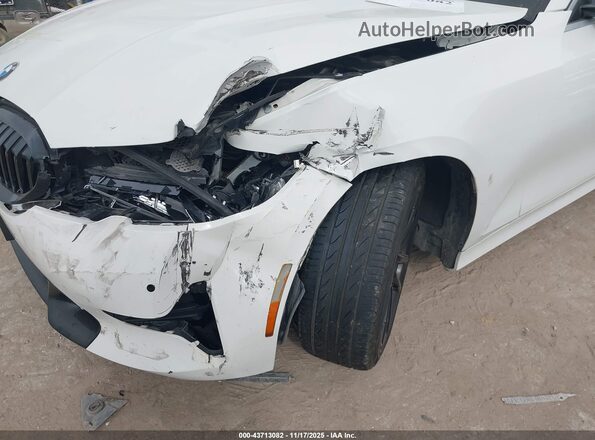 WBA5R1C07LFH38327 2020 BMW 3 SERIES White წინა ხედი