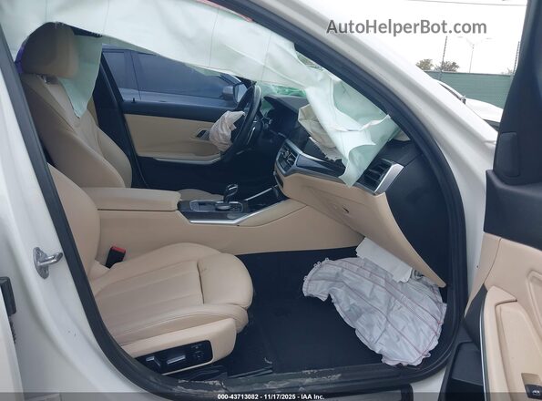 WBA5R1C07LFH38327 2020 BMW 3 SERIES White წინა სალონის ხედი