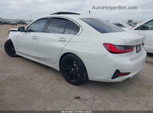 WBA5R1C07LFH38327 2020 BMW 3 SERIES White უკანა მარცხენა