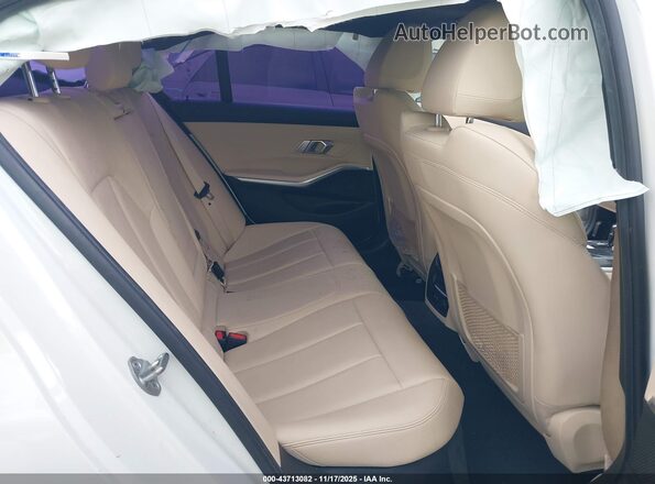 WBA5R1C07LFH38327 2020 BMW 3 SERIES White VIN კოდის სტიკერის ხედი
