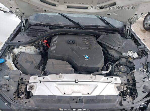 WBA5R1C07LFH38327 2020 BMW 3 SERIES White უკანა ხედი