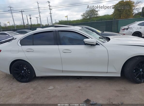 WBA5R1C07LFH38327 2020 BMW 3 SERIES White ხელსაწყოთა პანელის ხედი