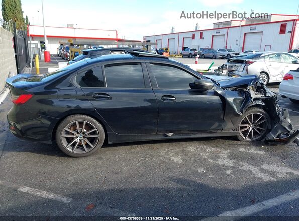 WBA5R1C50KFH25896 2019 BMW 3 SERIES Black ხელსაწყოთა პანელის ხედი