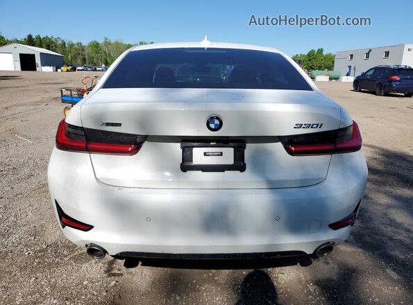 WBA5R7C06LFH62797 2020 BMW 3 SERIES White Rear view