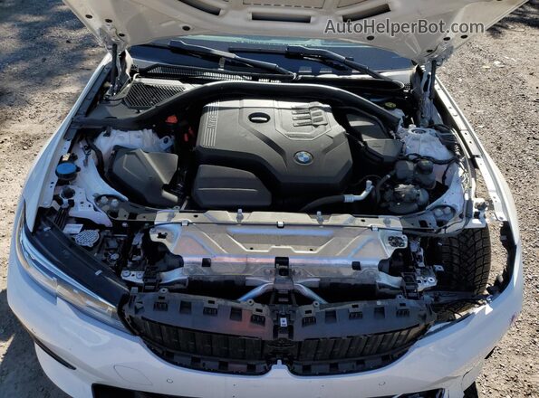 WBA5R7C06LFH62797 2020 BMW 3 SERIES White Rear interior view