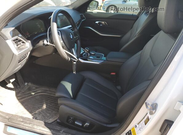 WBA5R7C06LFH62797 2020 BMW 3 SERIES White Front interior view
