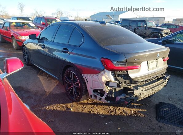 WBA5R7C09LFH46853 2020 BMW 3 SERIES Gray Tył lewy