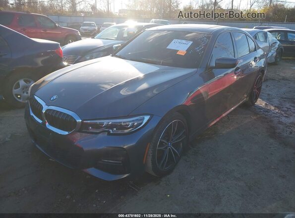 WBA5R7C09LFH46853 2020 BMW 3 SERIES Gray Przód lewy