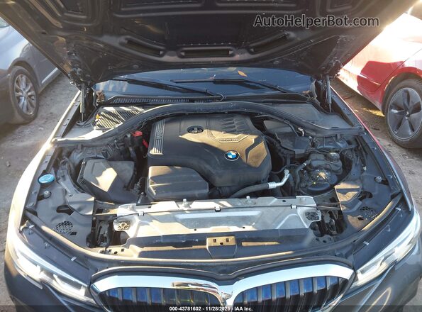 WBA5R7C09LFH46853 2020 BMW 3 SERIES Gray Widok z tyłu