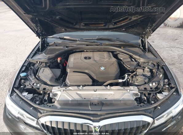 WBA5R7C09NFL66279 2022 BMW 3 SERIES Black Rear view