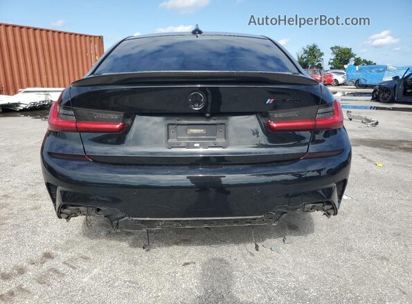 WBA5U7C02LFH04362 2020 BMW M3 Black Vista trasera