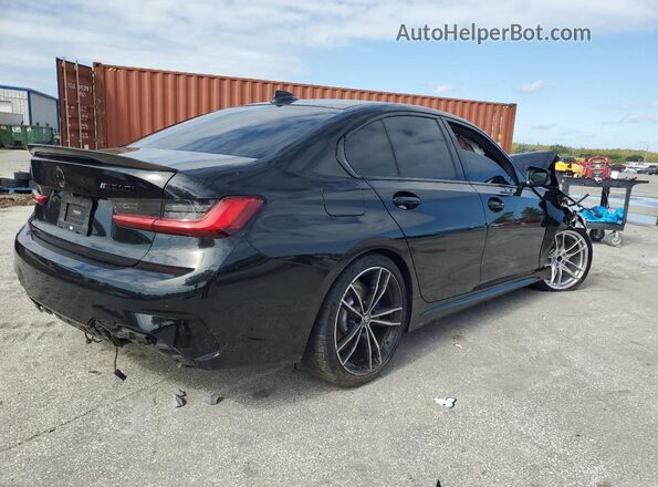 WBA5U7C02LFH04362 2020 BMW M3 Black Trasero derecho