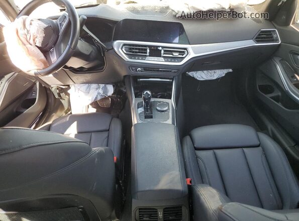 WBA5U7C03LAF54372 2020 BMW M3 Blue Առջևի վահանակի տեսք