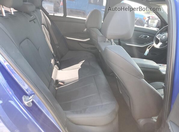WBA5U7C04LA234751 2020 BMW M3 Синий Вид задних сидений