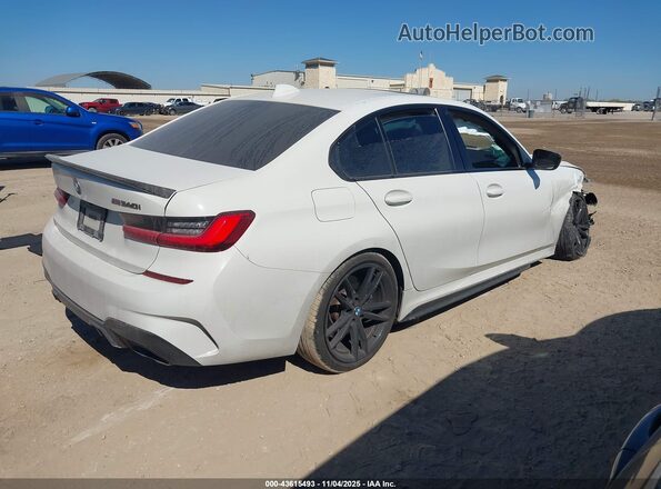 WBA5U7C0XLFH22317 2020 BMW 3 SERIES White Հետևի աջ