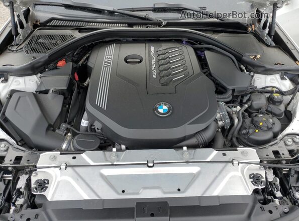 WBA5U7C0XMFL41484 2021 BMW M3 White Rear interior view