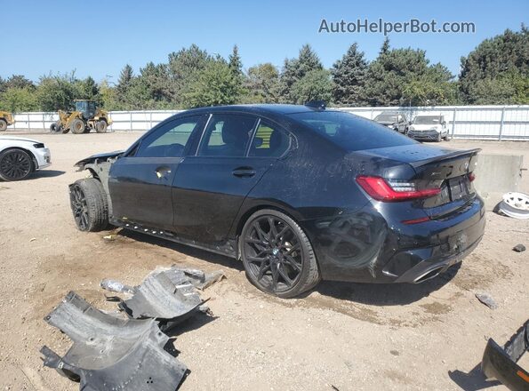 WBA5U9C02LFH25806 2020 BMW M3 Black Trasero izquierdo