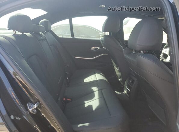 WBA5U9C02LFH25806 2020 BMW M3 Black Vista de los asientos traseros