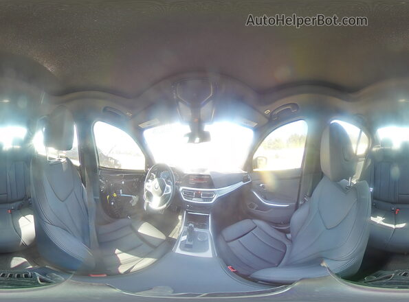 WBA5U9C02LFH25806 2020 BMW M3 Black Vista interior de 360 grados