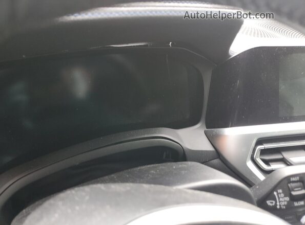 WBA5U9C03LFH04494 2020 BMW M3 Черный Вид щитка приборов