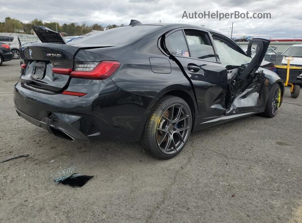 WBA5U9C03LFH04494 2020 BMW M3 Черный Задняя правая четверть
