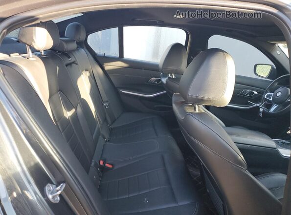 WBA5U9C04LFH16234 2020 BMW M3 Gray Widok tylnych siedzeń