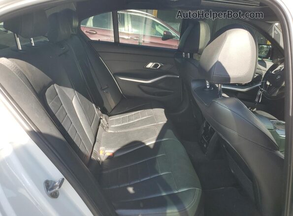 WBA5U9C05LFH68505 2020 BMW M3 White უკანა სავარძლების ხედი