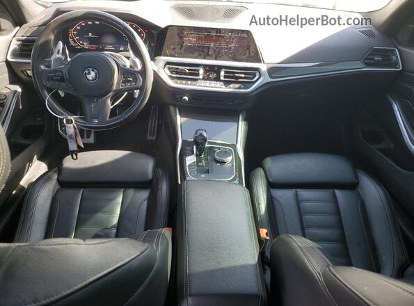 WBA5U9C05LFH68505 2020 BMW M3 White წინა პანელის ხედი