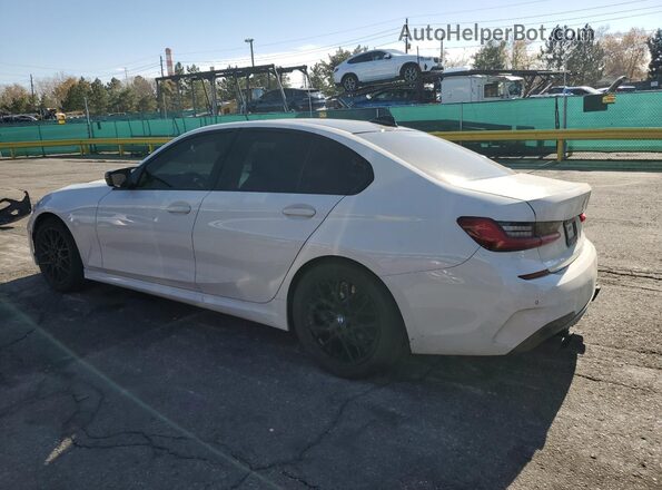 WBA5U9C05LFH68505 2020 BMW M3 White უკანა მარცხენა