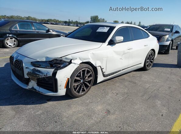 WBA63AV07NFM36846 2022 BMW 4 SERIES White Front left