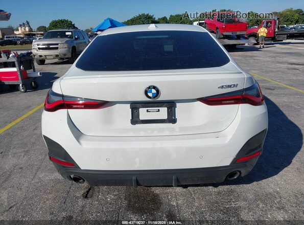 WBA63AV07NFM36846 2022 BMW 4 SERIES White 