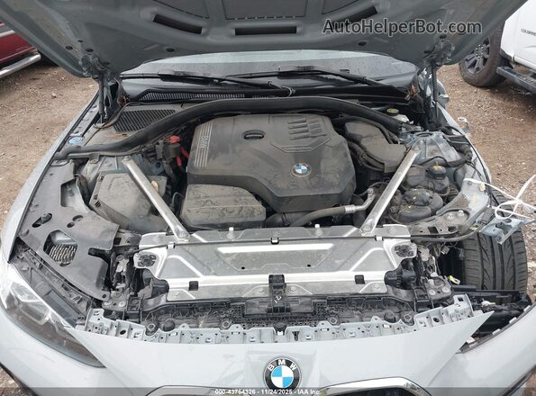 WBA63AV09NFM10409 2022 BMW 4 SERIES Gray Rear view