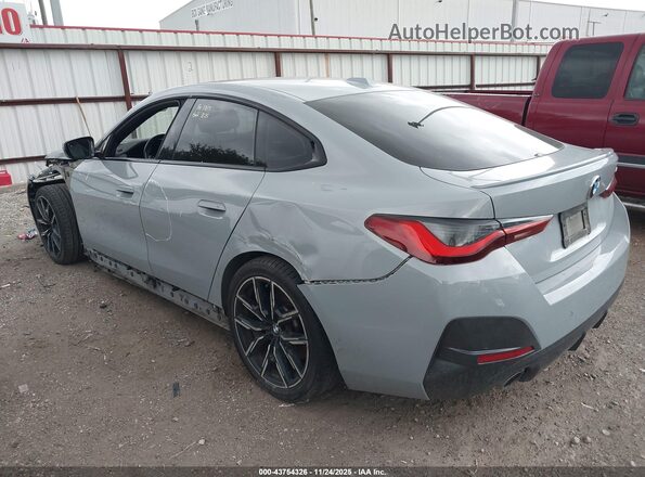 WBA63AV09NFM10409 2022 BMW 4 SERIES Gray Rear left