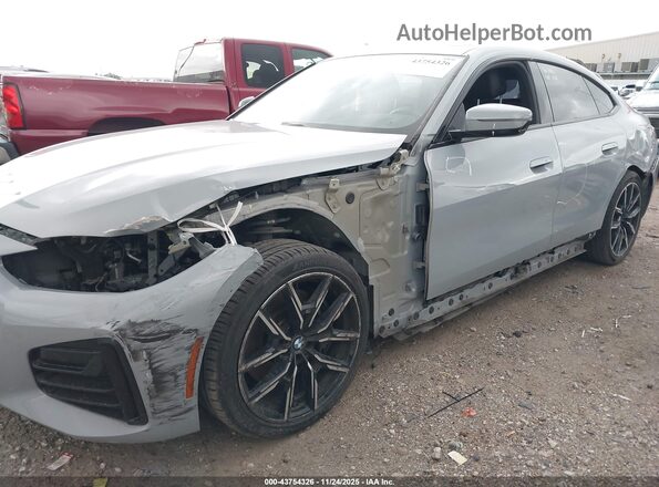 WBA63AV09NFM10409 2022 BMW 4 SERIES Gray Front view