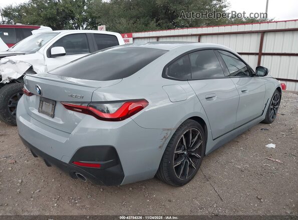 WBA63AV09NFM10409 2022 BMW 4 SERIES Gray Rear right