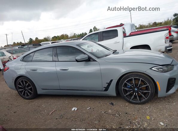 WBA63AV09NFM10409 2022 BMW 4 SERIES Gray 360 interior view