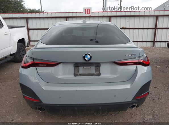 WBA63AV09NFM10409 2022 BMW 4 SERIES Gray 