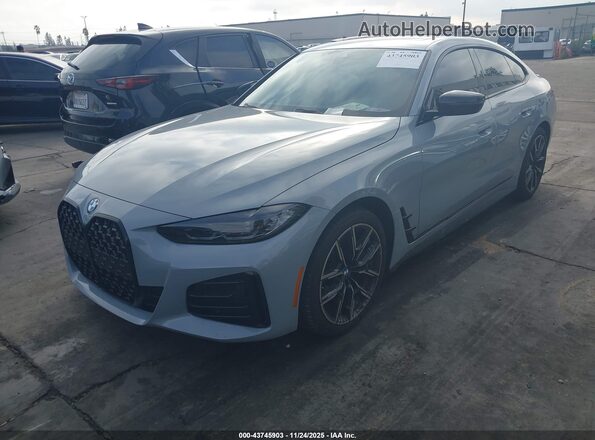 WBA63AV0XPFP24167 2023 BMW 4 SERIES Gray Front left