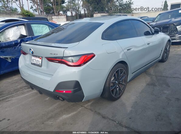 WBA63AV0XPFP24167 2023 BMW 4 SERIES Gray Rear right