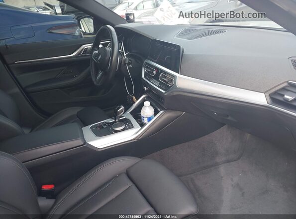 WBA63AV0XPFP24167 2023 BMW 4 SERIES Gray Front interior view