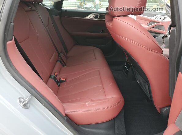 WBA63AW0XPFN67898 2023 BMW M4 Silver უკანა სავარძლების ხედი