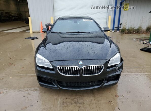 WBA6D2C54GGT65524 2016 BMW 6 SERIES Black Vista frontal