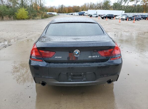 WBA6D2C54GGT65524 2016 BMW 6 SERIES Black Vista trasera