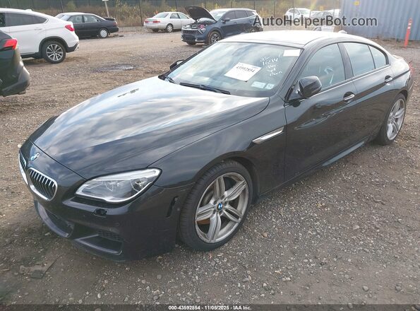 WBA6D2C57HGT66328 2017 BMW 6 SERIES Черный Передняя левая четверть