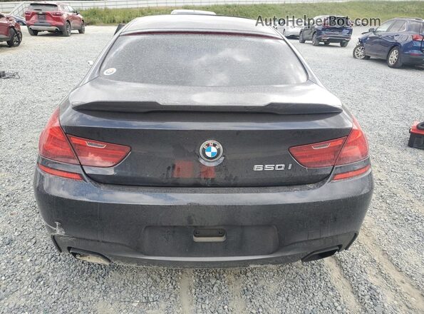 WBA6D4C54GD977560 2016 BMW 6 SERIES Черный Вид сзади